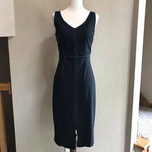 Classic Black Express Stretch Shift Dress - 1/2